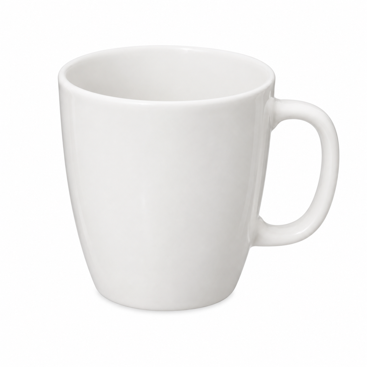Mugs faïence blancs Colorama 18 cl