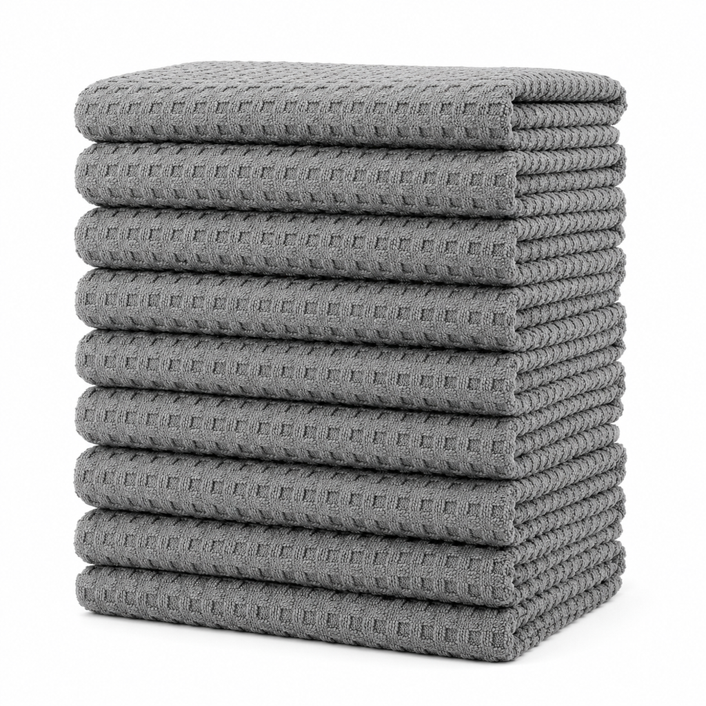 Torchon microfibre alvéolé