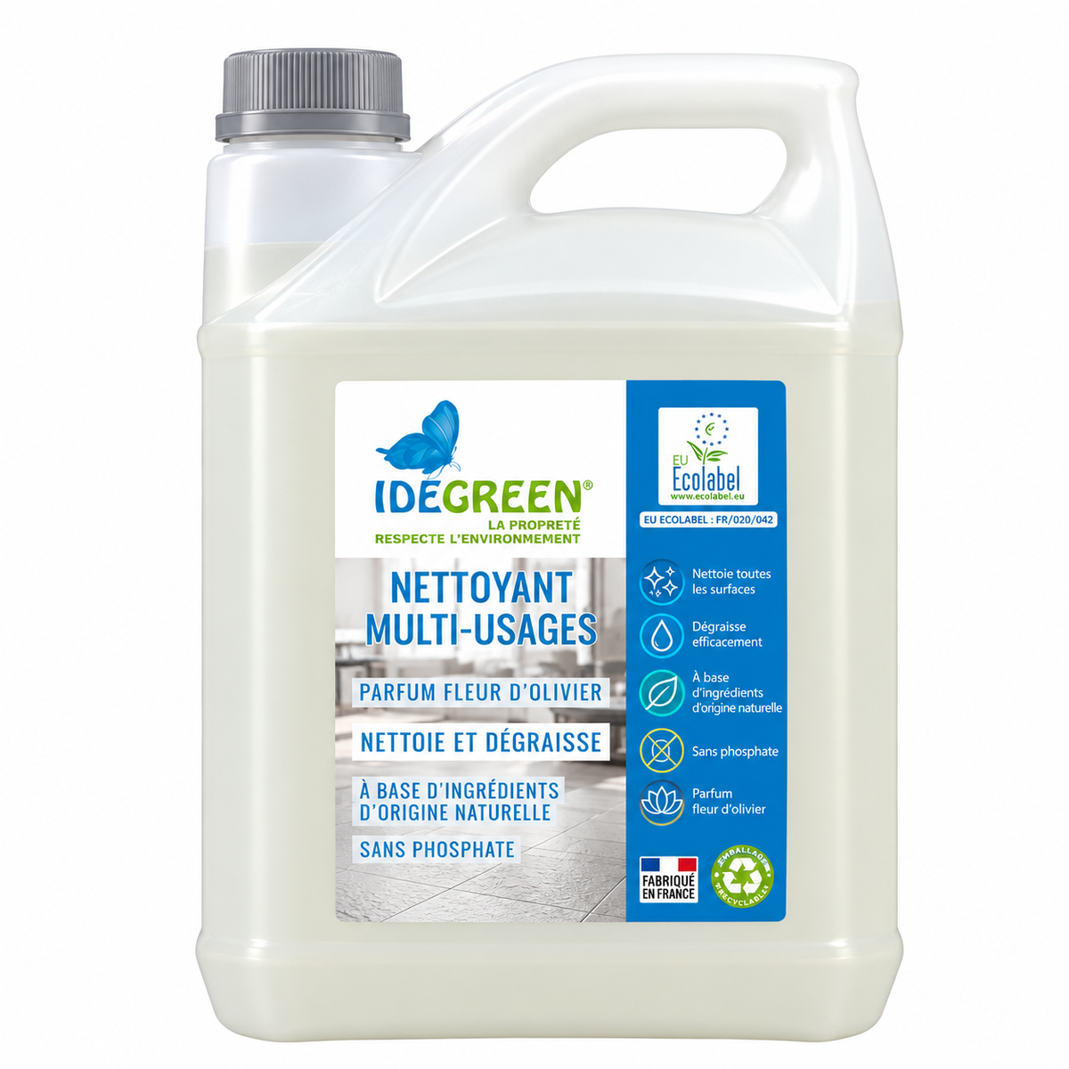 Nettoyant multi-usages écologique – Bidon 5 L