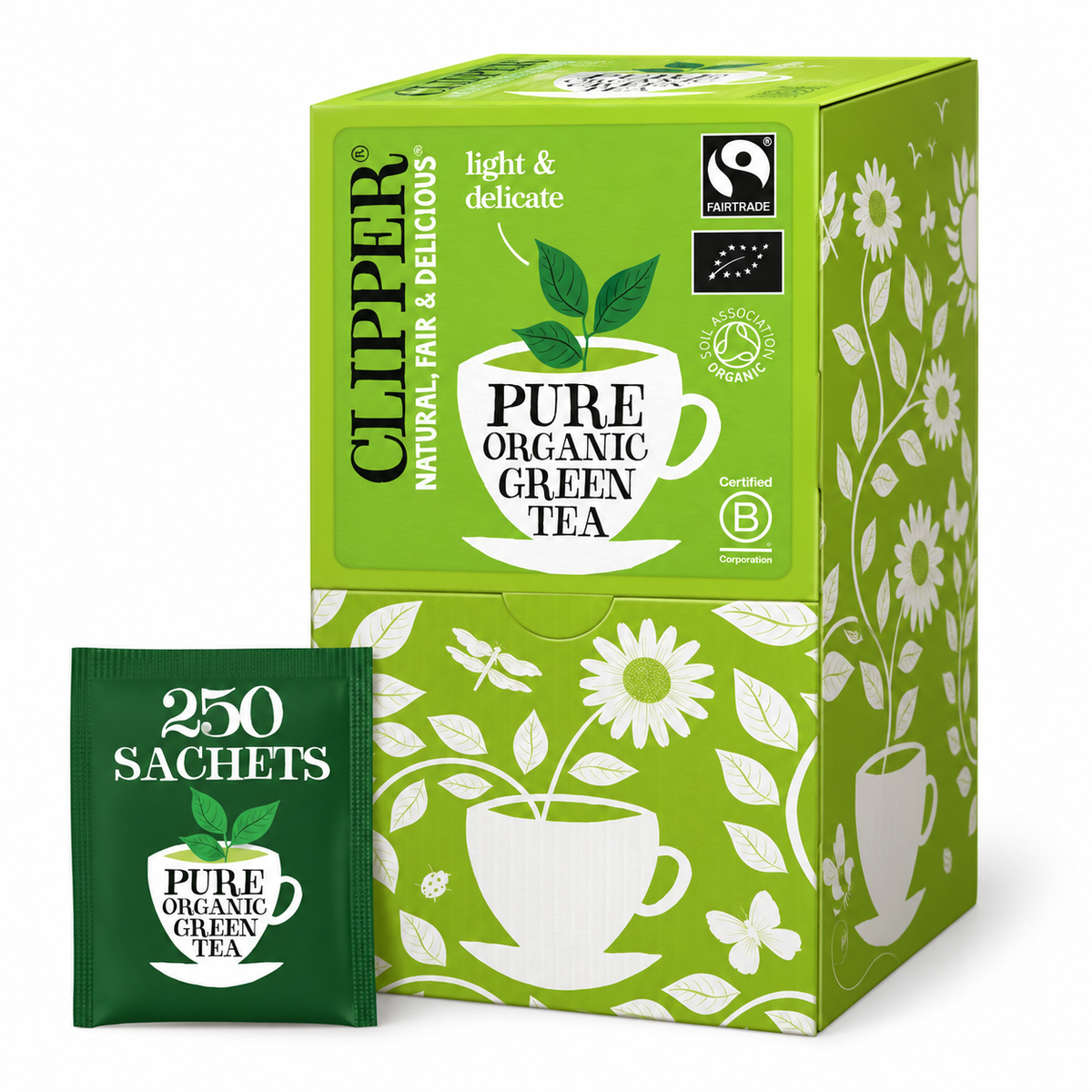 Thé vert bio – Boîte de 250 sachets