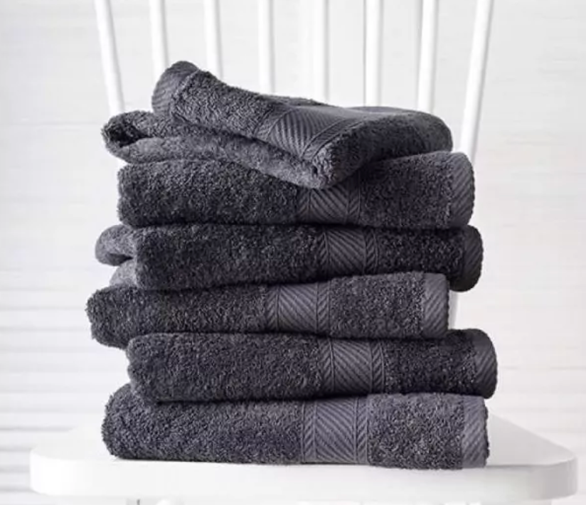 Serviette à mains en coton 450 g/m² – 30 × 60 cm