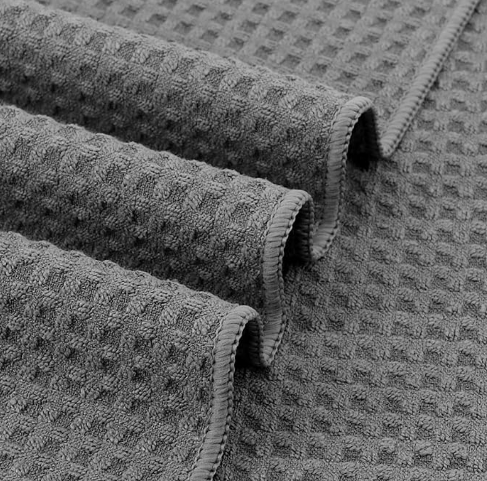 Torchon microfibre alvéolé