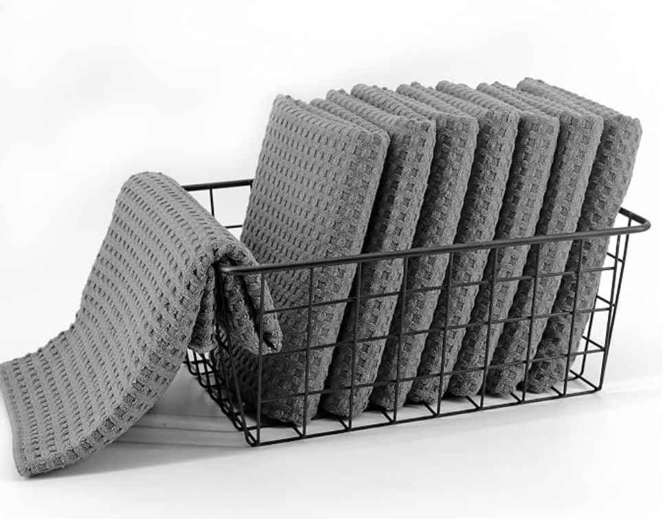 Torchon microfibre alvéolé