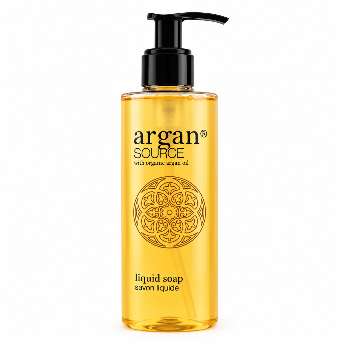 Distributeur rechargeable shampooing et gel douche à l’argan – 300 ml