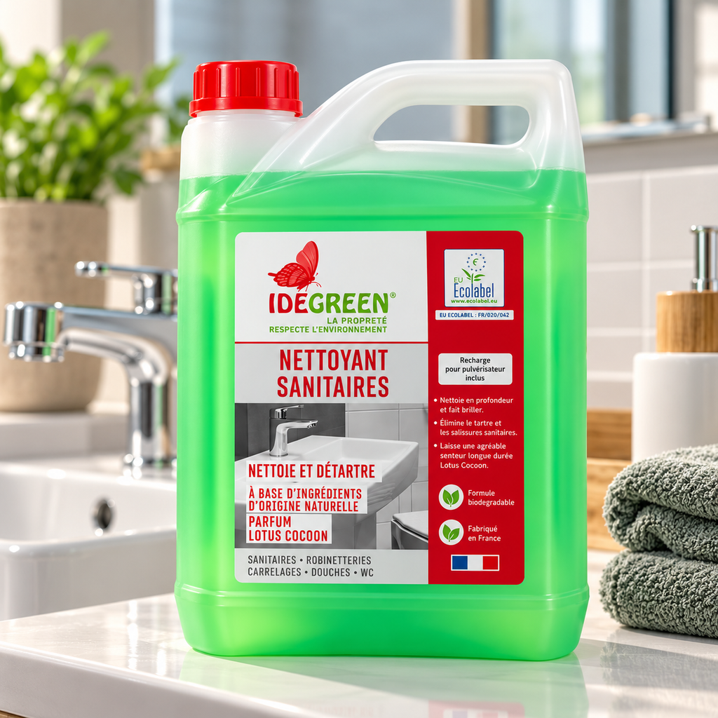 Nettoyant sanitaire détartrant écologique – Recharge 5 L