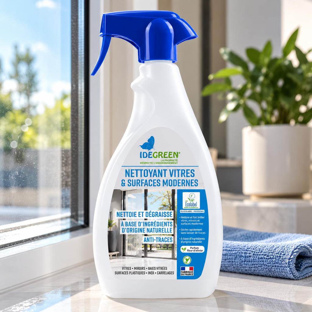 Nettoyant vitres et surfaces écologique – Spray 750 ml