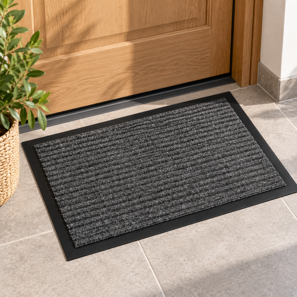 Paillasson Basic en polyester – 40 × 60 cm