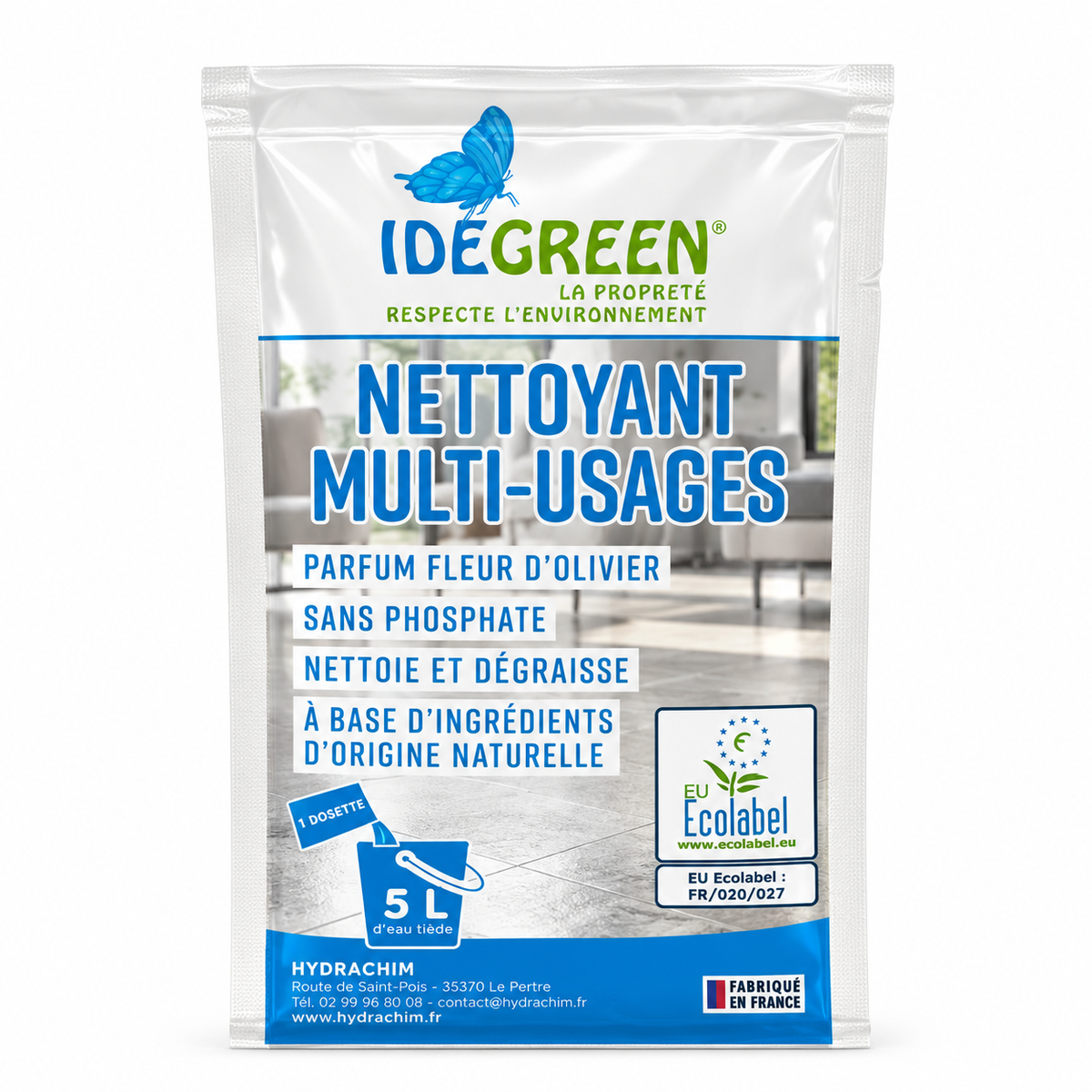 Nettoyant multi-usages écologique – Carton de 250 dosettes de 20 ml