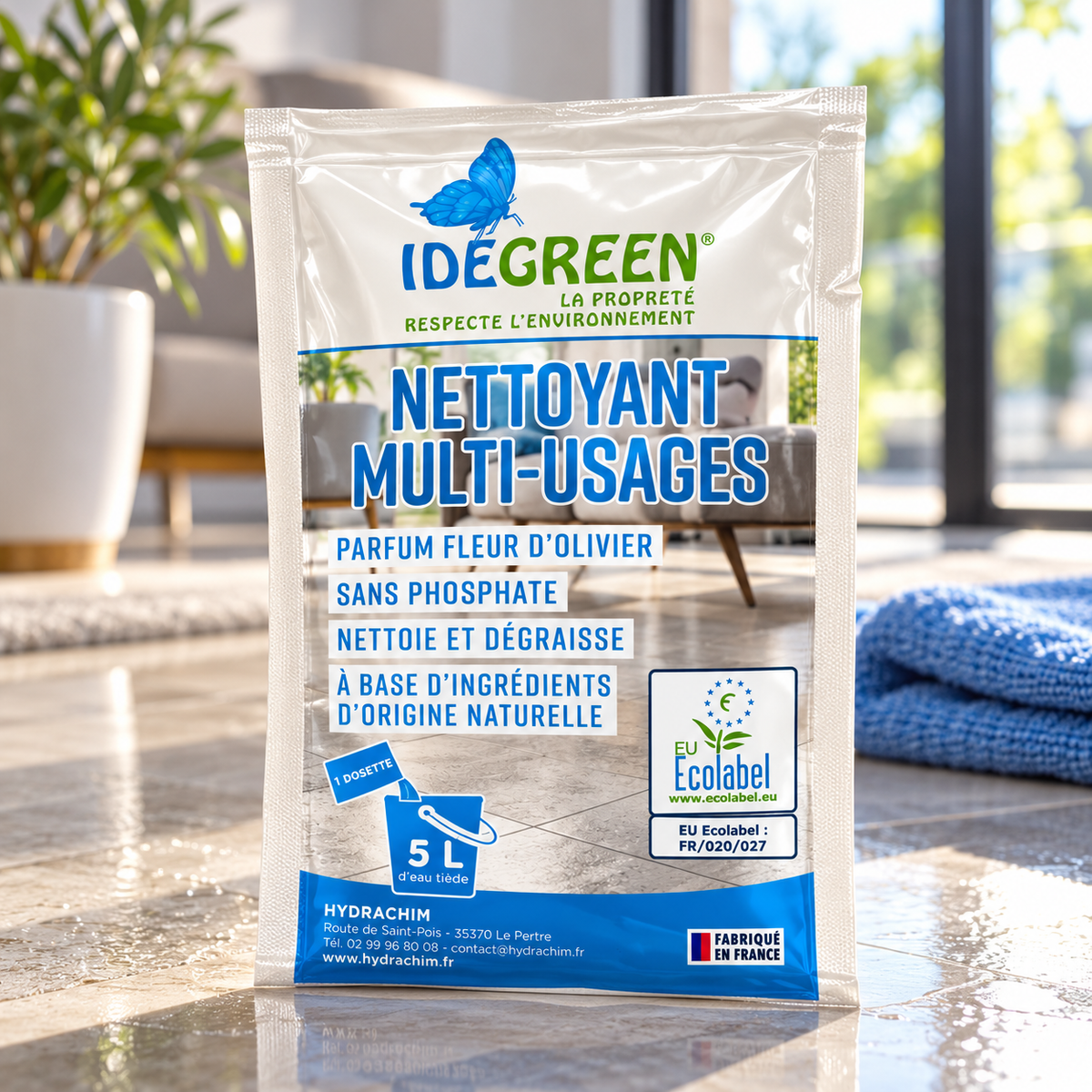 Nettoyant multi-usages écologique – Carton de 250 dosettes de 20 ml