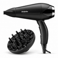 Sèche-cheveux ionique 2 200 W avec diffuseur – Noir