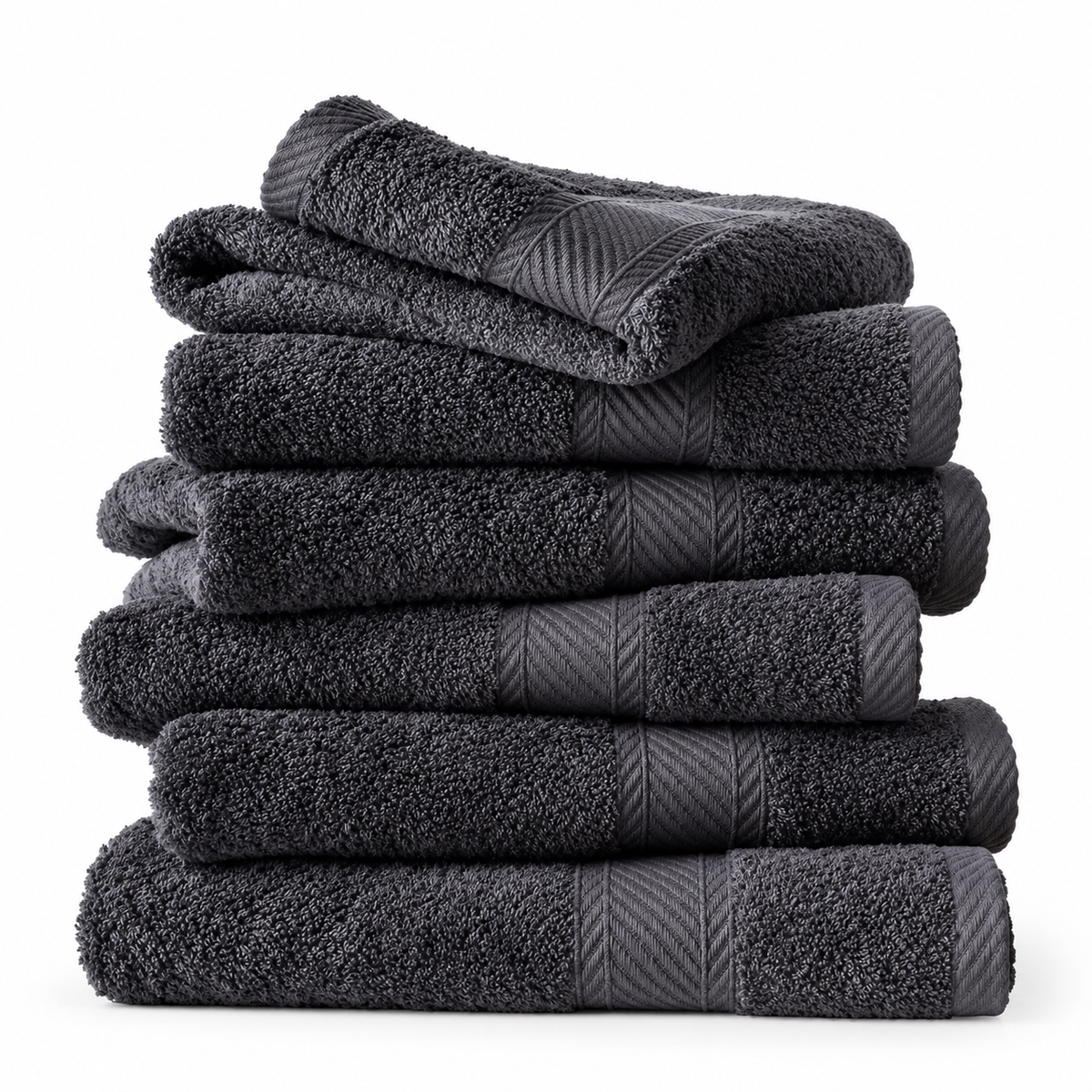 Serviette à mains en coton 450 g/m² – 30 × 60 cm