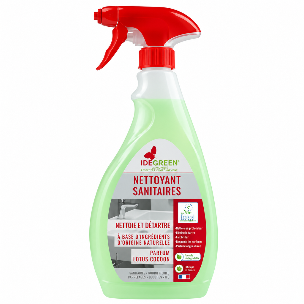 Nettoyant sanitaire détartrant écologique – Spray 750 ml