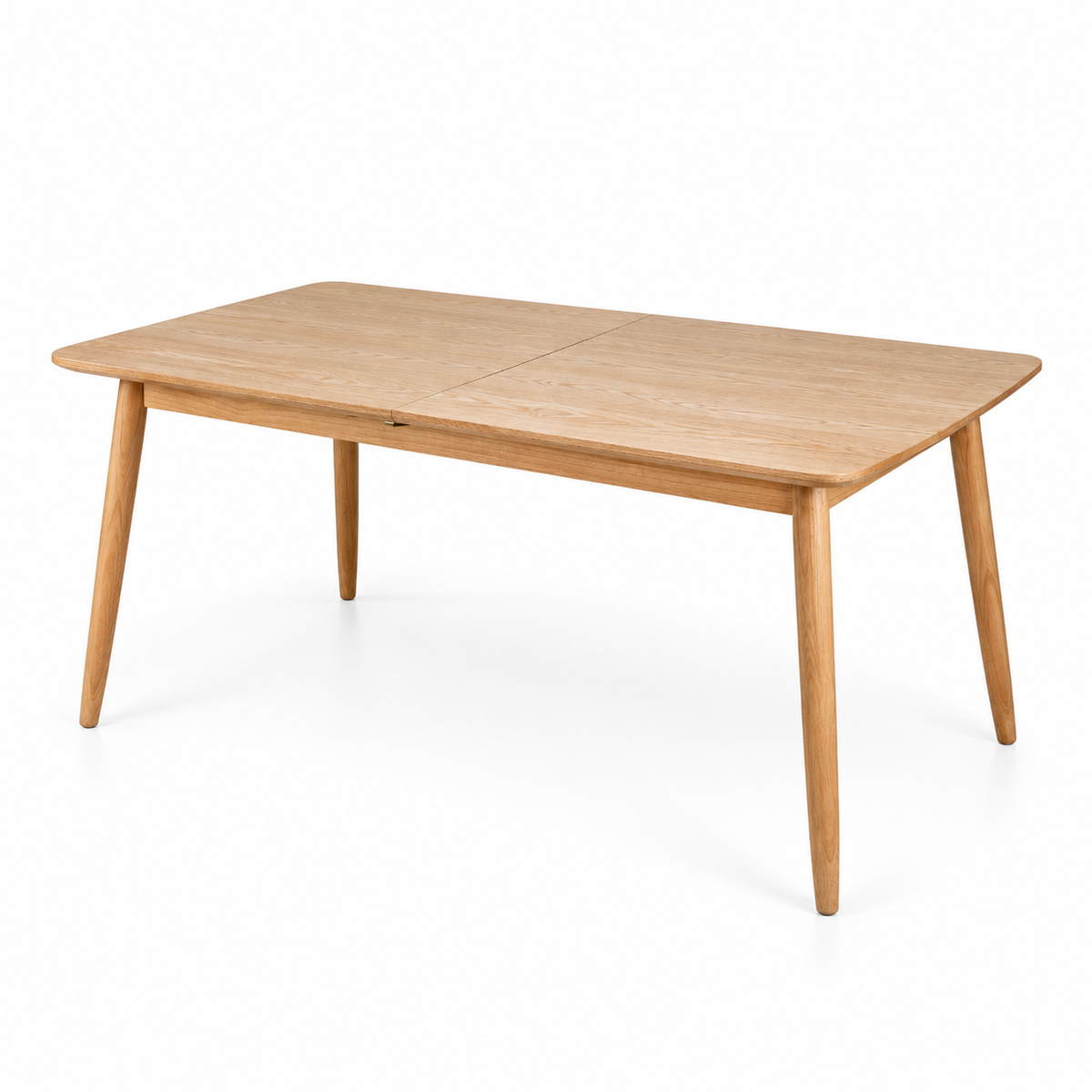 Table à manger extensible en pin massif, 6 à 8 personnes