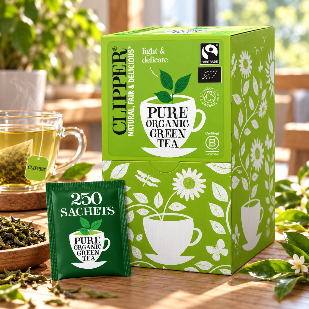 Thé vert bio – Boîte de 250 sachets
