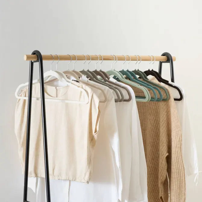 Cintres velours Hang'Up L.45 cm — lot de 20