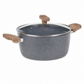Faitout aluminium forgé D28 cm — induction