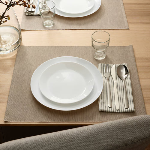 Assiettes dessert blanches D18 cm